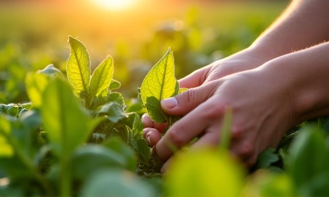 Cosecha sostenible de plantas medicinales
